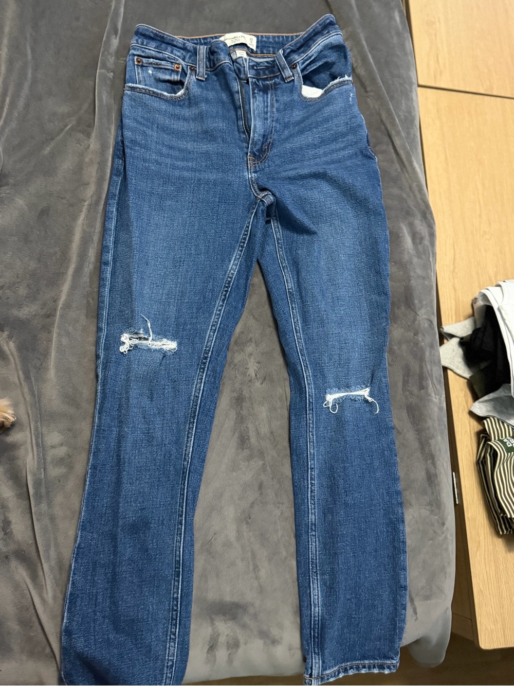 Abercrombie high rise skinny jeans curve love